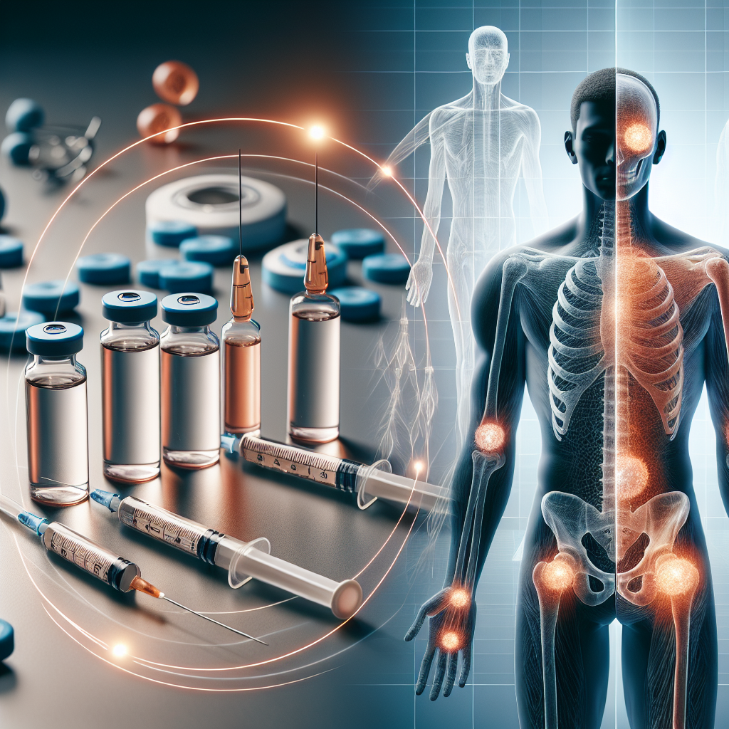 Esteroides inyectables y reducción de marcadores inflamatorios