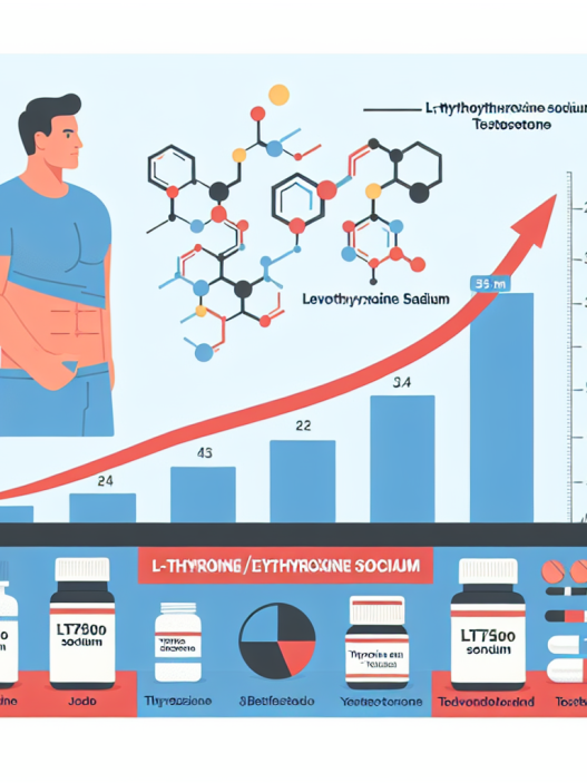 Cuánto suben los niveles de testosterona con L-Thyroxine Sodium/Levothyroxine Sodium (LT4 sodium)