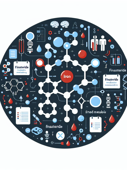 Cómo afecta Finasteride al metabolismo del hierro