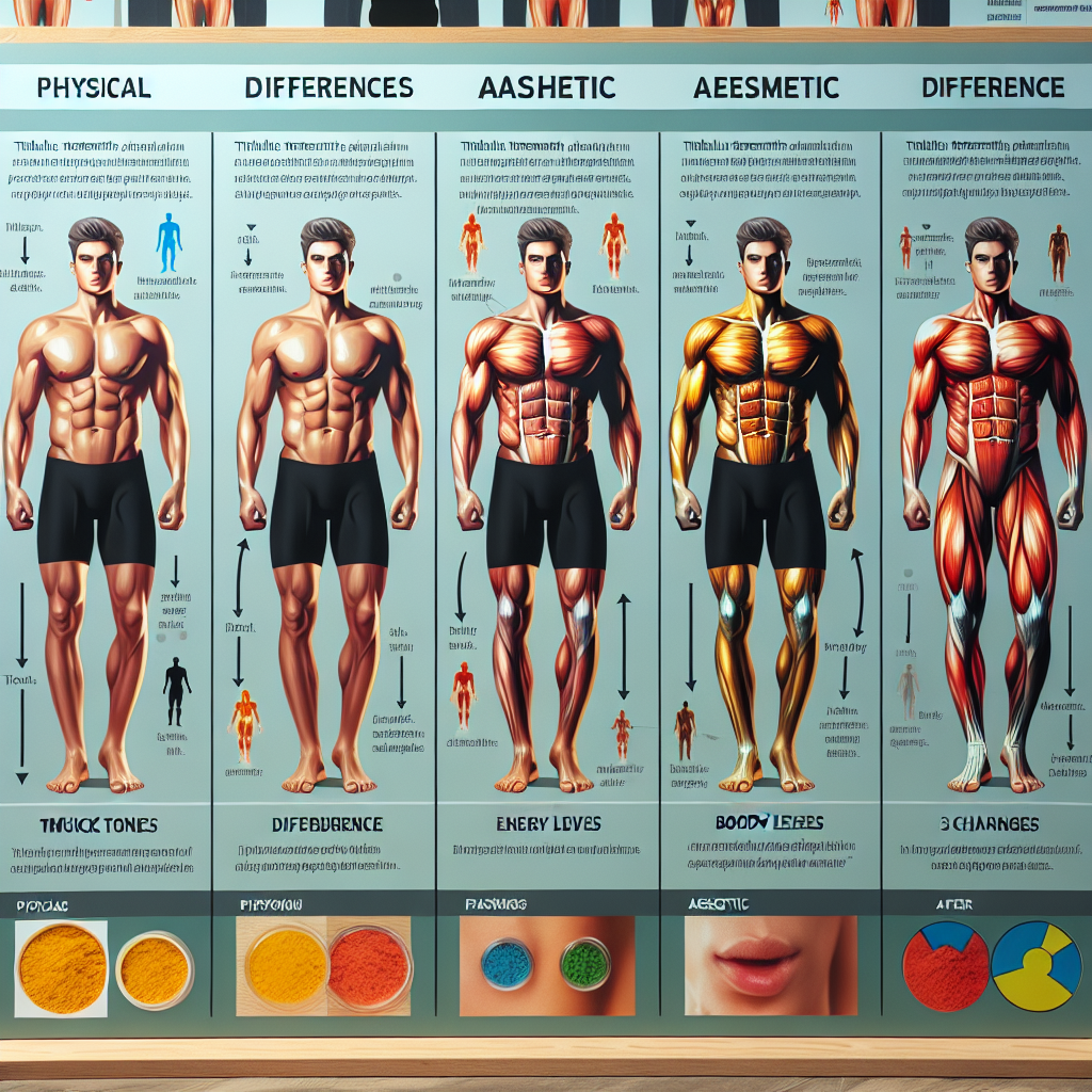 Diferencias entre resultados físicos y estéticos con Tribulus Terrestris