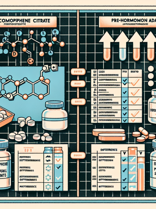 Enclomiphene citrate y suplementos pre-hormonales: diferencias