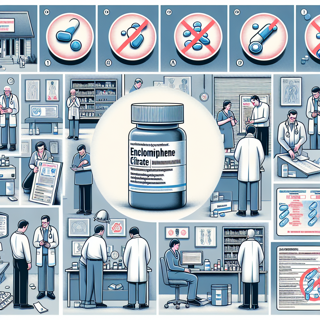 Principales errores al usar Enclomiphene citrate