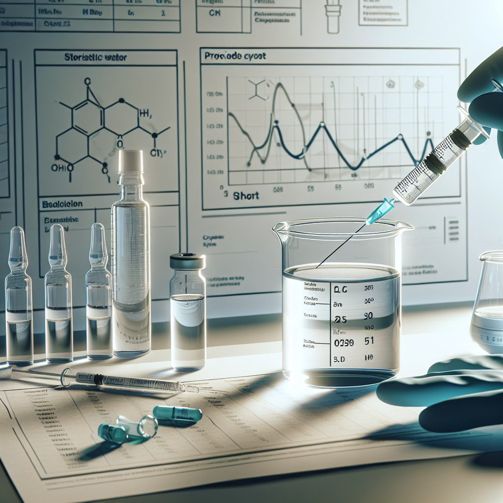 Qué esperar si haces un ciclo corto con Agua bacteriostática para inyección