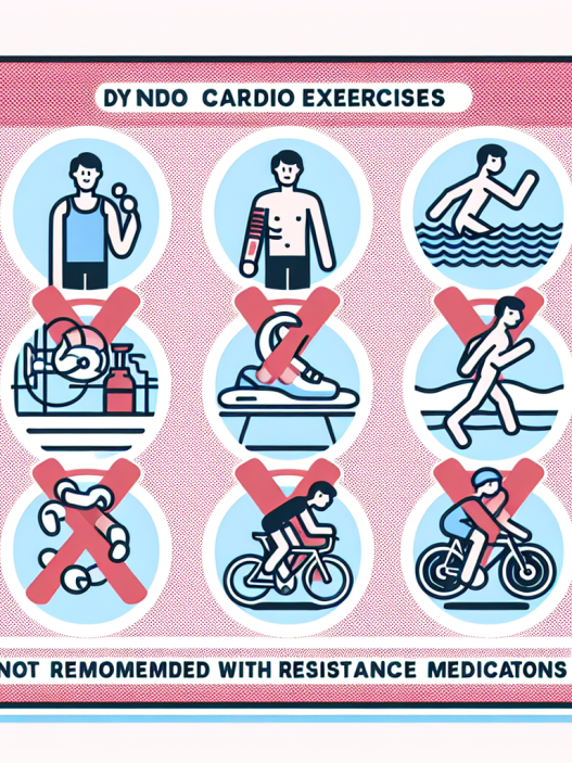 ¿Qué formas de cardio no se recomiendan con Medicamentos de resistencia?