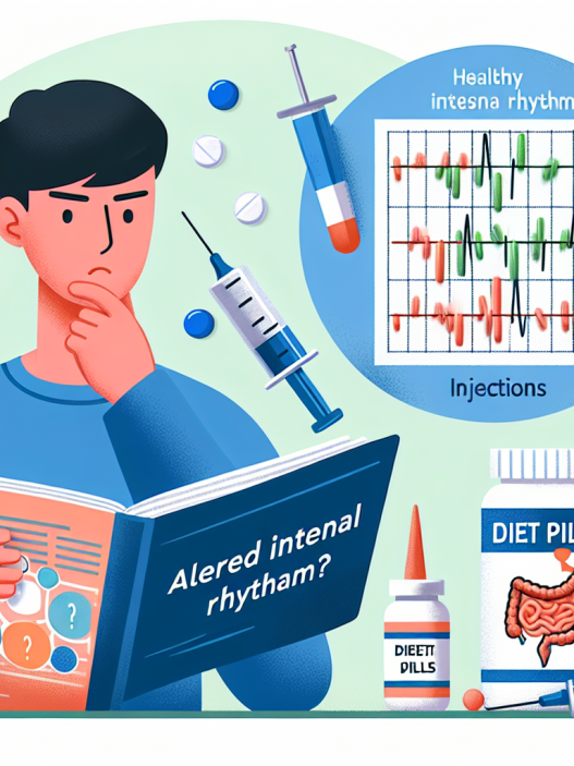Qué hacer si Inyecciones y pastillas para adelgazar altera tu ritmo intestinal