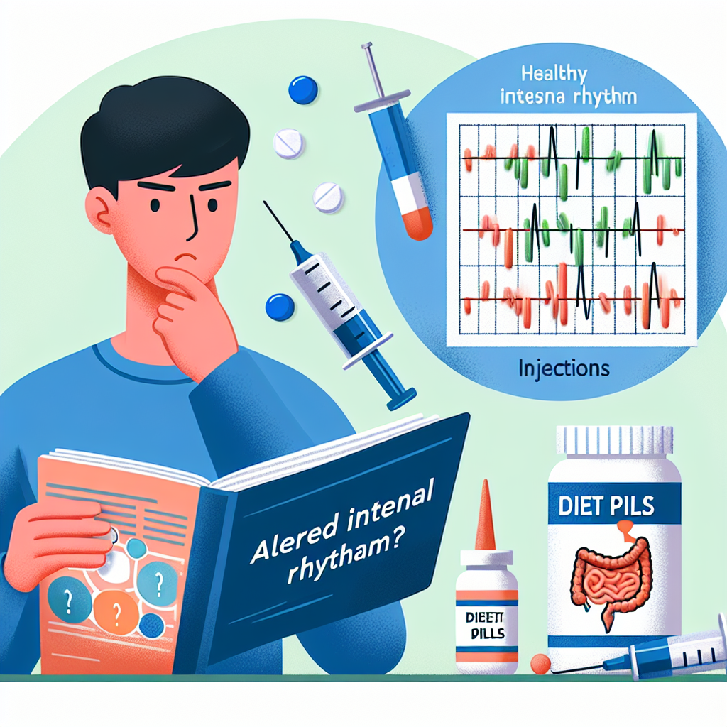 Qué hacer si Inyecciones y pastillas para adelgazar altera tu ritmo intestinal