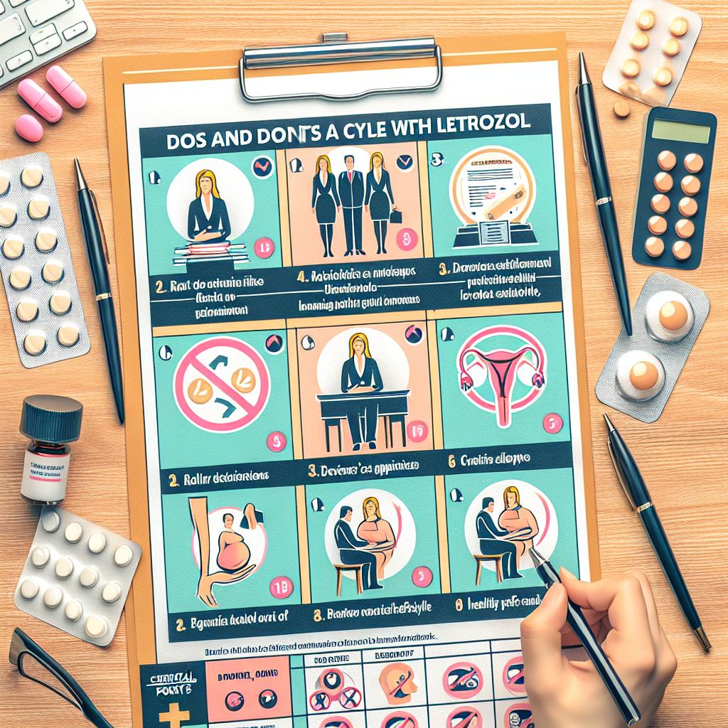 Qué no hacer durante un ciclo con Letrozol