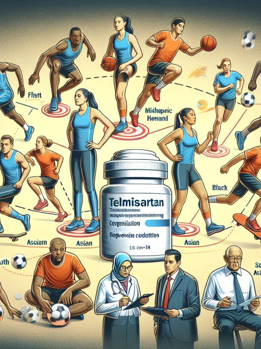 Telmisartan en deportes que requieren coordinación