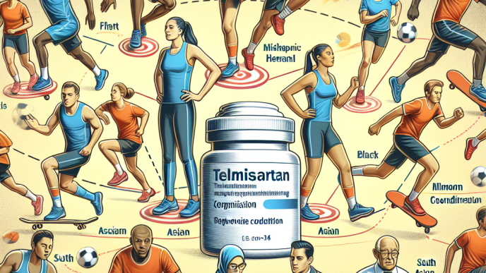 Telmisartan en deportes que requieren coordinación