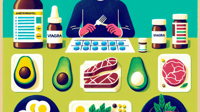 Uso de Viagra con dieta cetogénica