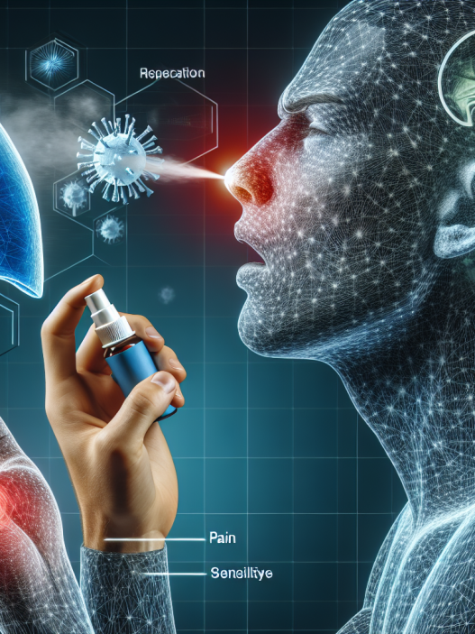 ¿Aerosoles nasales altera la sensibilidad al dolor?