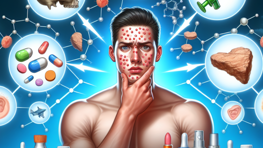 ¿Aumenta Esteroides Cursos en solitario el riesgo de acné?