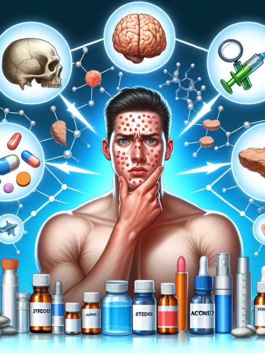 ¿Aumenta Esteroides Cursos en solitario el riesgo de acné?