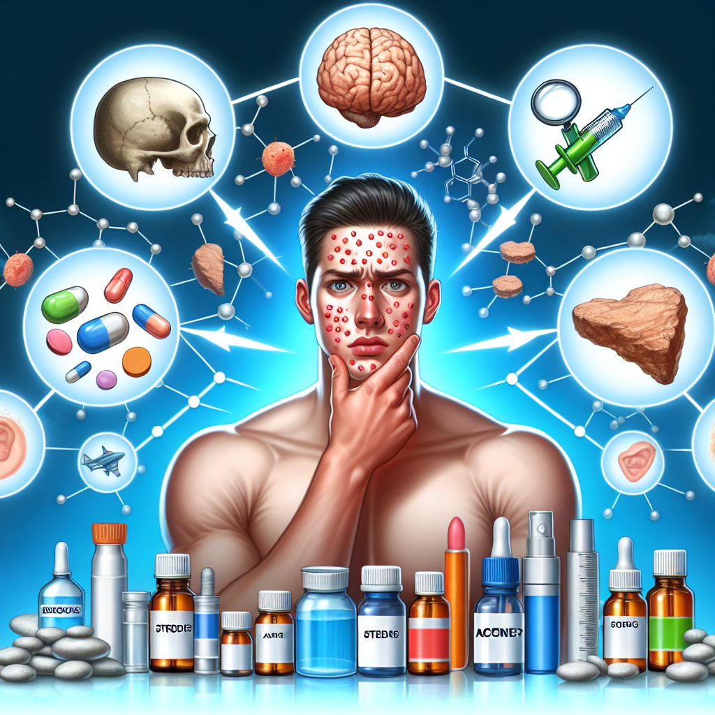 ¿Aumenta Esteroides Cursos en solitario el riesgo de acné?