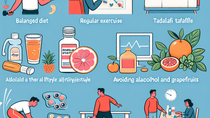 Cómo adaptar tu estilo de vida al usar Tadalafil