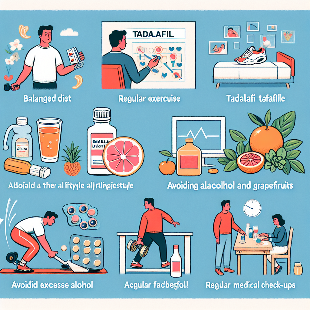 Cómo adaptar tu estilo de vida al usar Tadalafil