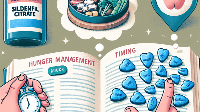 Cómo controlar el hambre al usar Sildenafil Citrate (Viagra generic)