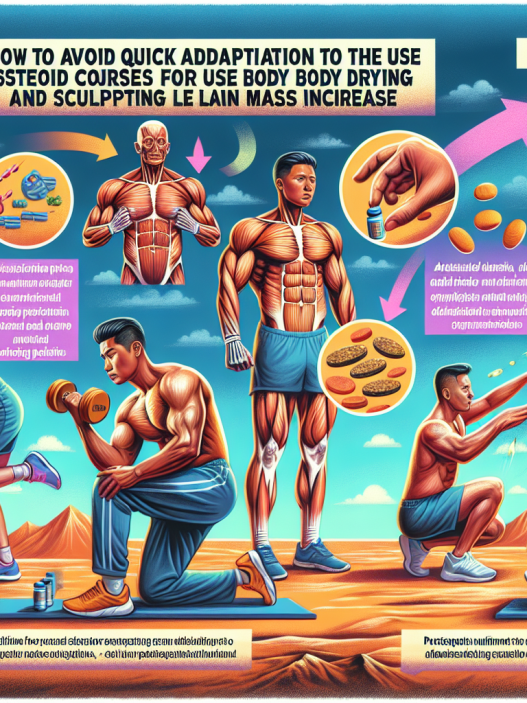 Cómo evitar la adaptación rápida al uso de Cursos de esteroides para secado y modelado corporal (aumento de masa magra)