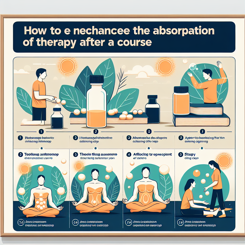 Cómo mejorar la absorción de Terapia posterior al curso