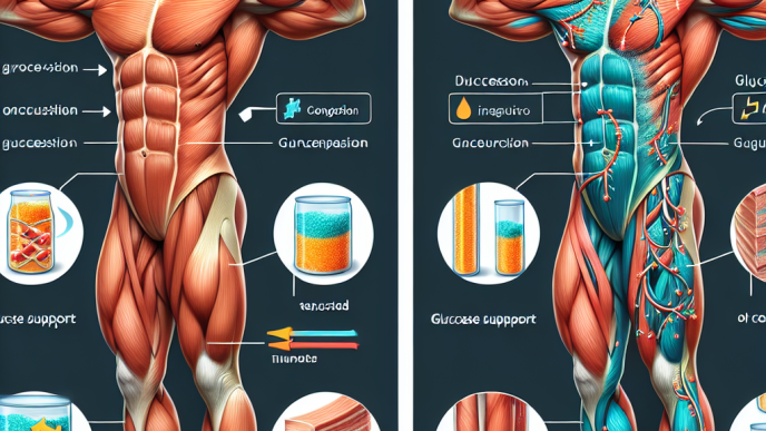 Cuánto mejora la congestión muscular con Apoyo a la glucosa