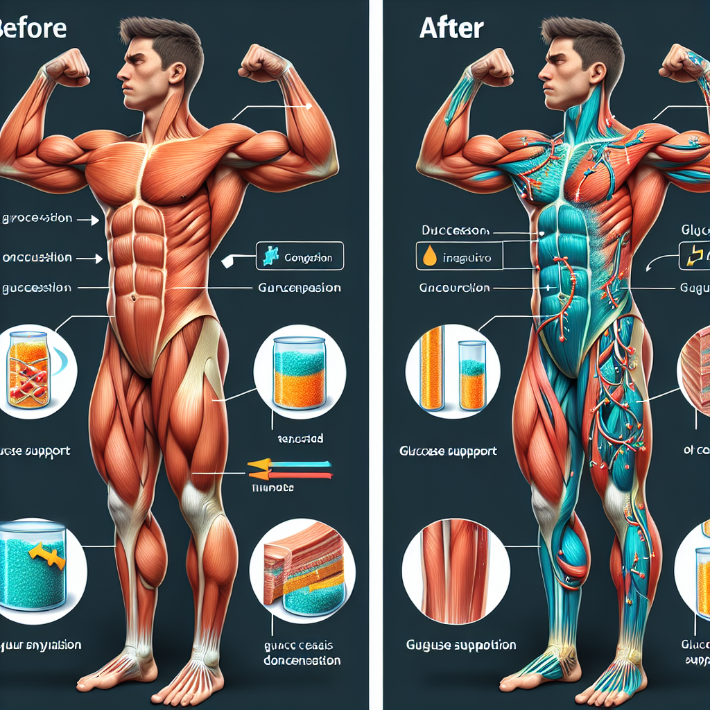 Cuánto mejora la congestión muscular con Apoyo a la glucosa