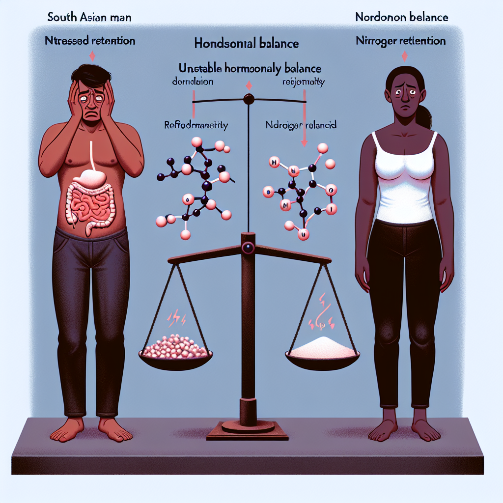 Estrés y equilibrio hormonal y retención de nitrógeno: ¿qué significa?
