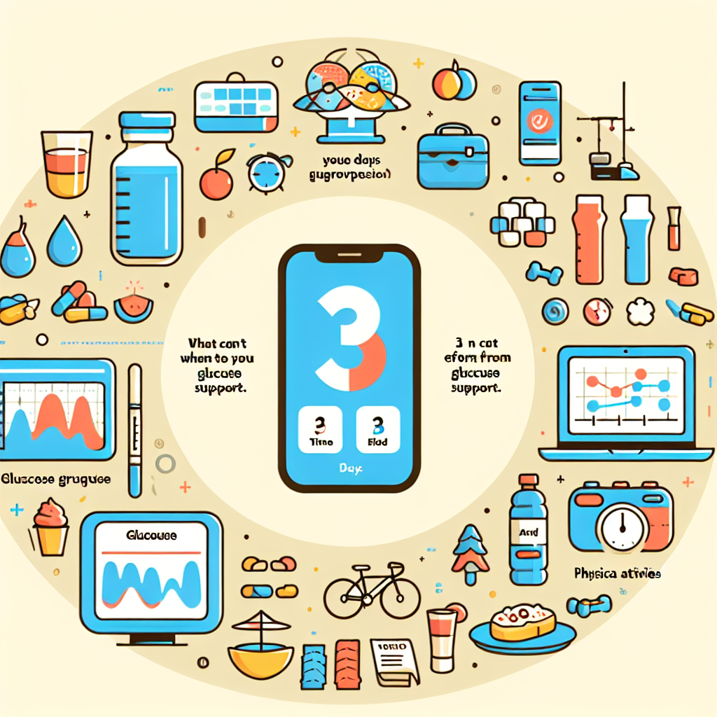 Qué esperar de los primeros 3 días con Apoyo a la glucosa