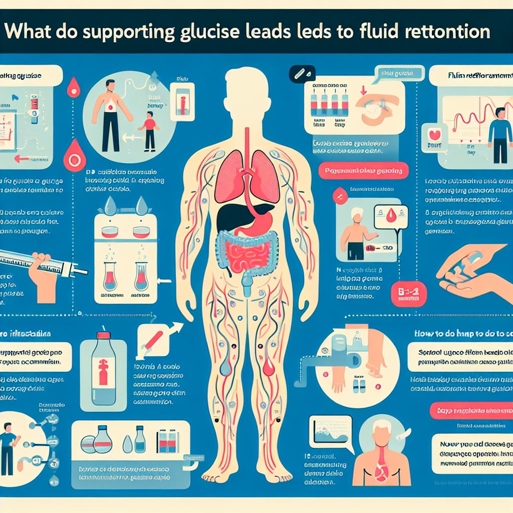 Qué hacer si Apoyo a la glucosa provoca retención líquida