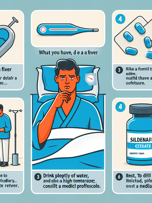 Qué hacer si tienes fiebre usando Sildenafil Citrate (Viagra generic)
