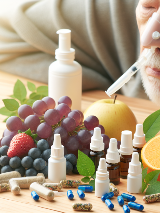 Suplementos que potencian el efecto de Aerosoles nasales