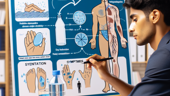 Terapia posterior al curso y riesgos de deshidratación