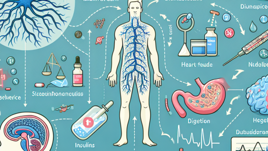 Cómo afecta Insulina al sistema nervioso autónomo