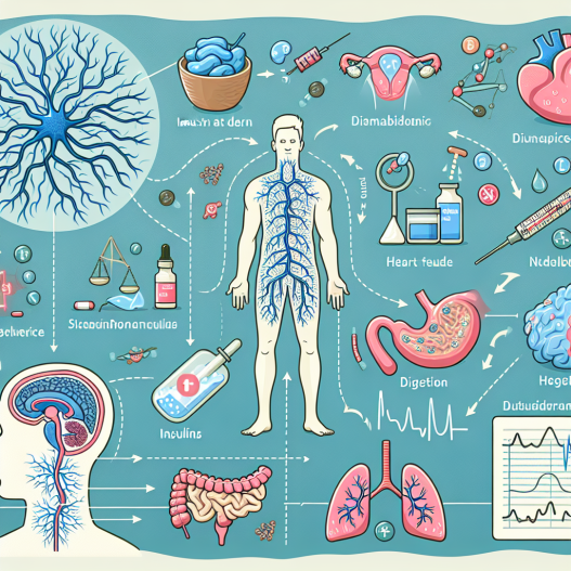 Cómo afecta Insulina al sistema nervioso autónomo