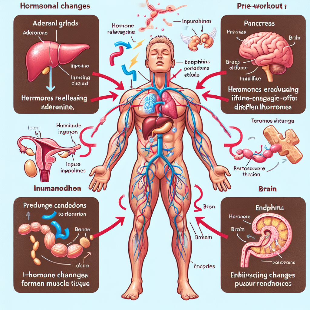 Qué cambios hormonales provoca Pre-Entrenamiento