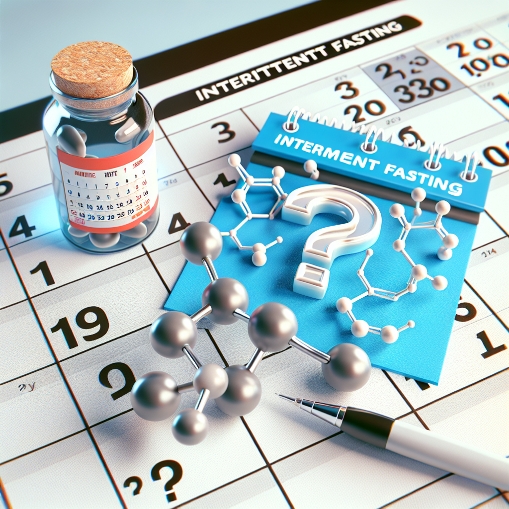 ¿Se puede usar Dehydroepiandrosteron durante el ayuno intermitente?