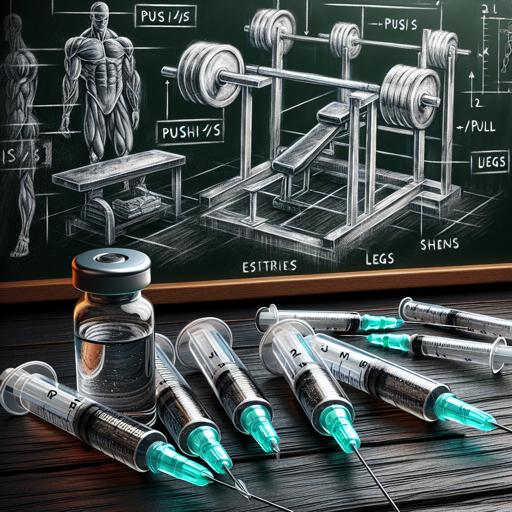 Esteroides inyectables y push/pull/legs: ajustes prudentes
